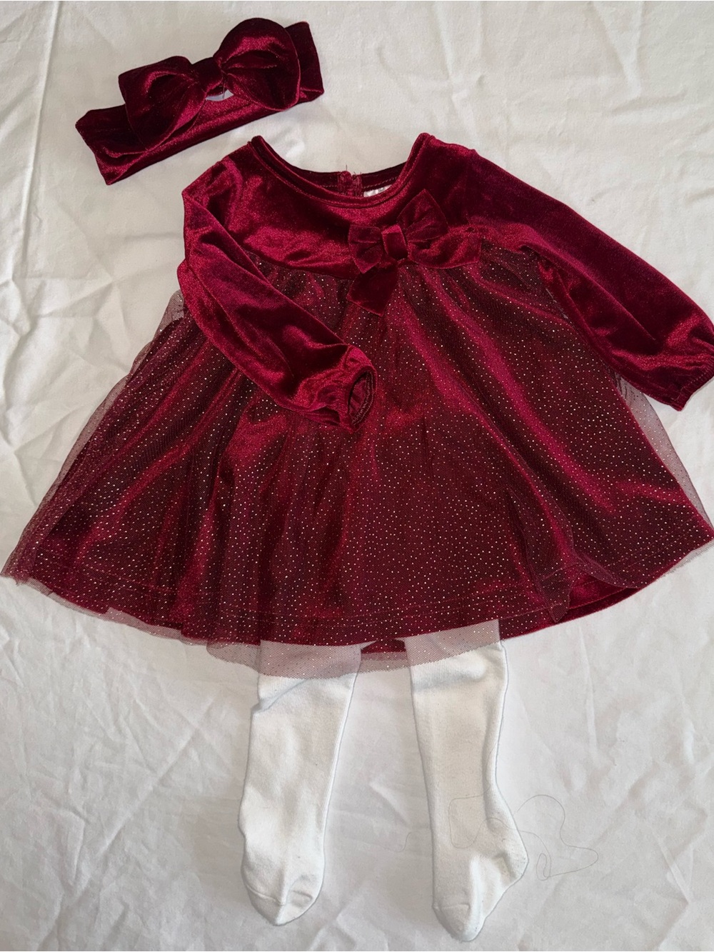 2/$15 Baby Starters Holiday / Christmas dress | Carters Leggings